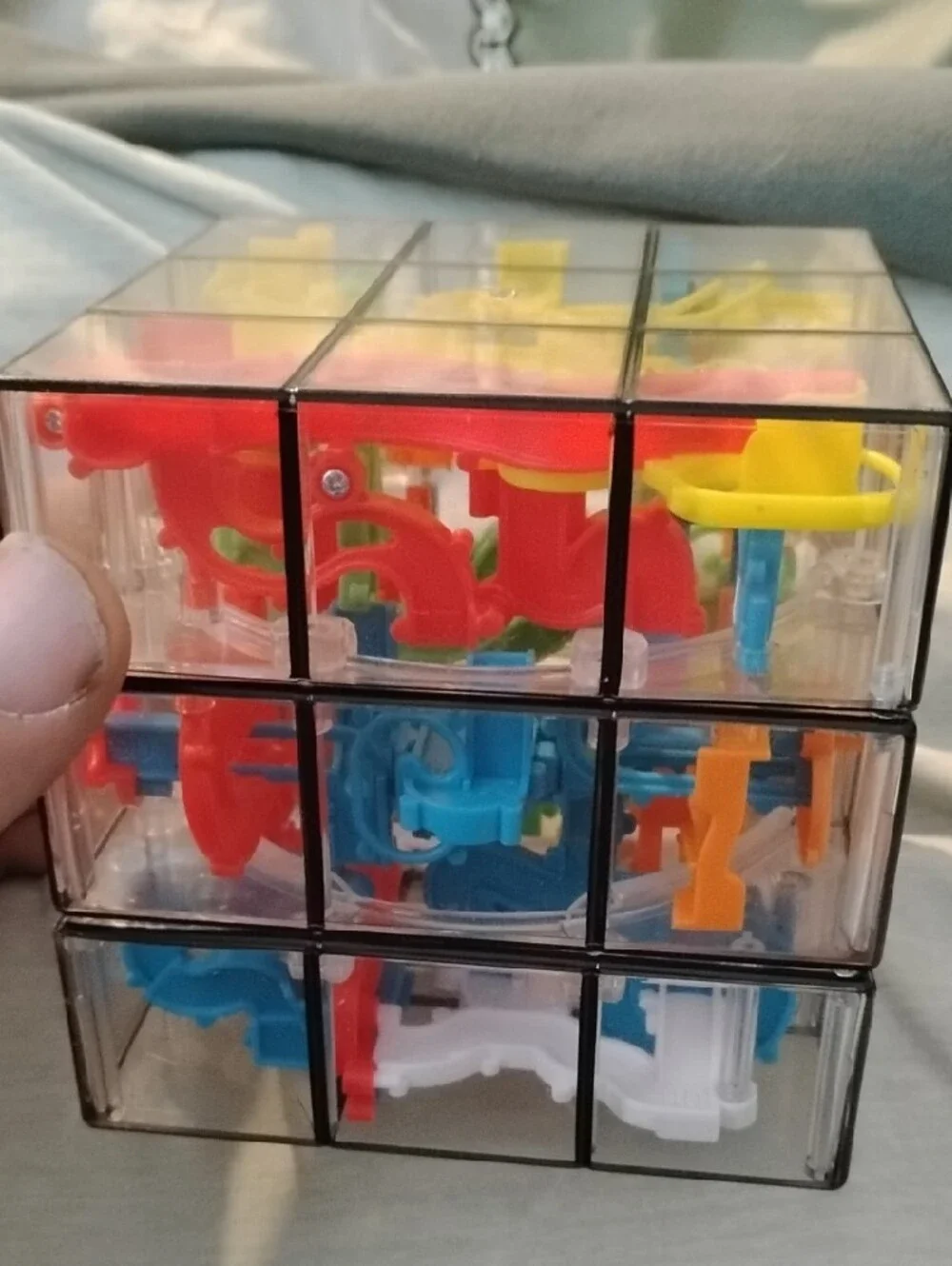 Rubiks X Perplexus Cube With 200+ Leves